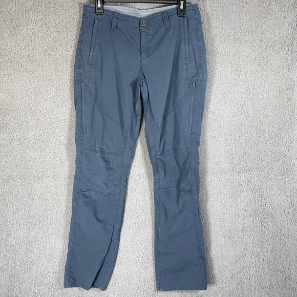 Kuhl Spire Roll-Up  Women’s Sz 8 Mid-Rise Casual Outdoors Hiking Blue Distressed - Picture 2 of 12
